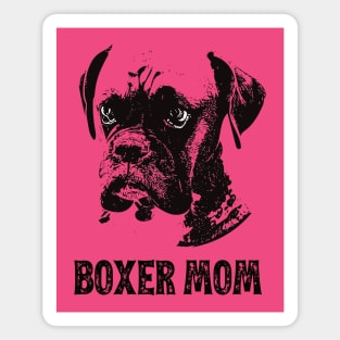 Boxer Dog Mom - Boxer Mom Magnet